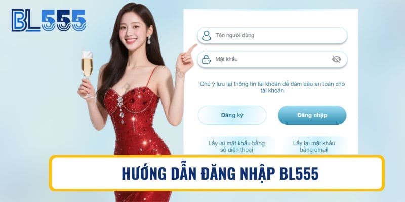 Hướng dẫn đăng nhập BL555
